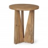 Mercana Mattius Light Wood Accent Table 1