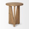 Mercana Mattius Light Wood Accent Table 2