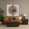 Mercana Hayden  Dark Wood End/Side Table