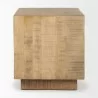Mercana Hayden  Light Wood End/Side Table 3 - Mercana Hayden  Light Wood End/Side Table 3