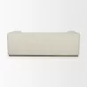 Mercana Ricciardo Cream Boucle 3-Seater Sofa Back - Mercana Ricciardo Cream Boucle 3-Seater Sofa Back