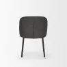 Mercana Shannon Dining Chair With Gray Fabric & Matte Black Metal 2 - Mercana Shannon Dining Chair With Gray Fabric & Matte Black Metal 2