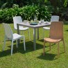 Rue Stack-able Rattan Dinning Chair - Lifestyle 