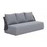 Zuo Modern Mekan Sofa in Gray - Angled - Zuo Modern Mekan Sofa in Gray - Angled