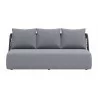 Zuo Modern Mekan Sofa in Gray - Front - Zuo Modern Mekan Sofa in Gray - Front