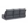 Zuo Modern Mekan Sofa in Gray - Back Angled - Zuo Modern Mekan Sofa in Gray - Back Angled