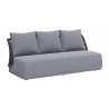 Zuo Modern Mekan Sofa in Gray - Angled