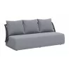 Zuo Modern Mekan Sofa in Gray - Angled - Zuo Modern Mekan Sofa in Gray - Angled