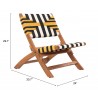 Zuo Modern Sunbeam Lounge Chair Multicolor - With Dimensions