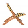 Zuo Modern Sunbeam Lounge Chair Multicolor - Side View