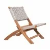 Zuo Modern Tide Lounge Chair Multicolor - Angled View - Zuo Modern Tide Lounge Chair Multicolor - Angled View