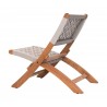 Zuo Modern Tide Lounge Chair Multicolor - Back Angled