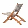 Zuo Modern Tide Lounge Chair Multicolor - Back Angled - Zuo Modern Tide Lounge Chair Multicolor - Back Angled