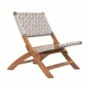 Zuo Modern Tide Lounge Chair Multicolor - Angled - Zuo Modern Tide Lounge Chair Multicolor - Angled