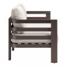 Zuo Modern Bal Harbor Sofa in White - Side