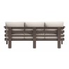 Zuo Modern Bal Harbor Sofa in White - Back View