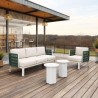 Zuo Modern Bridgehampton Sofa in White - Lifestyle 2