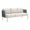 Zuo Modern Bridgehampton Sofa in White - Angled - Zuo Modern Bridgehampton Sofa in White - Angled