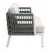 Zuo Modern Bridgehampton Sofa in White - Side