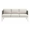 Zuo Modern Bridgehampton Sofa in White - Front - Zuo Modern Bridgehampton Sofa in White - Front