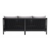 Zuo Modern Horizon Sofa in Gray - Back View