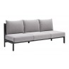 Zuo Modern Horizon Sofa in Gray - Angled
