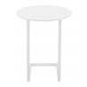 Zuo Modern Noga End Table White - Back View