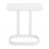 Zuo Modern Friss End Table in White - Front
