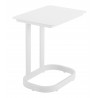 Zuo Modern Friss End Table in White - Angled