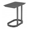 Zuo Modern Friss End Table in Black - Back Angled