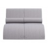Zuo Modern Luanda Lounge Chair Gray - Front set of 2