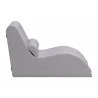 Zuo Modern Luanda Lounge Chair Gray - Side - Zuo Modern Luanda Lounge Chair Gray - Side
