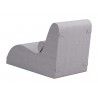Zuo Modern Luanda Lounge Chair Gray - Back Angled