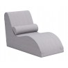 Zuo Modern Luanda Lounge Chair Gray - Angled