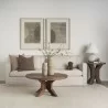 Mercana Heidi Reclaimed Brown Wooden Coffee Table - Mercana Heidi Reclaimed Brown Wooden Coffee Table