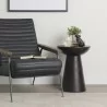 Mercana Novell Dark Brown Wood Pedestal Accent Table 4 - Mercana Novell Dark Brown Wood Pedestal Accent Table 4