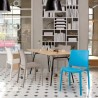 Sensilla Stack-able Dinning Chair - Lifestyle 1