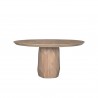 Mercana Fitzgerald 60" Light Brown Wood Dining Table 1