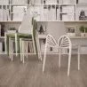 Papillon Stylish Dinning Chair - Lifestyle - White - Papillon Stylish Dinning Chair - Lifestyle - White