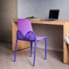 Papillon Stylish Dinning Chair - Lifestyle Close Up - Purple