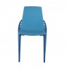 Papillon Stylish Dinning Chair - Pale Blue - Front