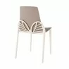 Papillon Stylish Dinning Chair - Grey - Back Angled - Papillon Stylish Dinning Chair - Grey - Back Angled