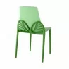 Papillon Stylish Dinning Chair - Mint - Back Angled - Papillon Stylish Dinning Chair - Mint - Back Angled
