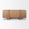 Mercana Eula Medium Brown Wood 4-Door Sideboard 4