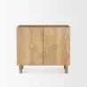 Mercana Heera Light Brown Diamond Motif w/ Shelf Accent Cabinet  Front - Mercana Heera Light Brown Diamond Motif w/ Shelf Accent Cabinet  Front