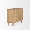 Mercana Heera Light Brown Diamond Motif w/ Shelf Accent Cabinet  2