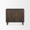 Mercana Heera Dark Brown Diamond Motif w/ Shelf Accent Cabinet 