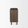 Mercana Heera Dark Brown Diamond Motif w/ Shelf Accent Cabinet  Side - Mercana Heera Dark Brown Diamond Motif w/ Shelf Accent Cabinet  Side