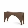 Mercana Laraya Dark Brown Wood Arched Console Table - Mercana Laraya Dark Brown Wood Arched Console Table