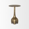 Mercana Risha Small Gold Metal Accent Table 2